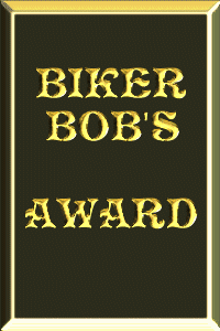 Biker Bob's Award